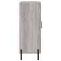 Aparador de madera de ingeniería gris Sonoma 69,5x34x90 cm de vidaXL, Aparadores - Ref: Foro24-827738, Precio: 83,16 €, Descu...