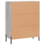 Aparador de madera de ingeniería gris Sonoma 69,5x34x90 cm de vidaXL, Aparadores - Ref: Foro24-827738, Precio: 83,16 €, Descu...