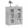 Aparador de madera de ingeniería gris hormigón 69,5x34x90 cm de vidaXL, Aparadores - Ref: Foro24-827776, Precio: 82,97 €, Des...