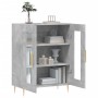 Aparador de madera de ingeniería gris hormigón 69,5x34x90 cm de vidaXL, Aparadores - Ref: Foro24-827776, Precio: 82,97 €, Des...