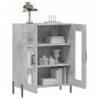 Aparador de madera de ingeniería gris hormigón 69,5x34x90 cm de vidaXL, Aparadores - Ref: Foro24-827800, Precio: 86,99 €, Des...