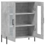 Aparador de madera de ingeniería gris hormigón 69,5x34x90 cm de vidaXL, Aparadores - Ref: Foro24-827800, Precio: 86,99 €, Des...