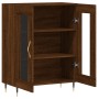 Aparador de madera de ingeniería marrón roble 69,5x34x90 cm de vidaXL, Aparadores - Ref: Foro24-827771, Precio: 85,64 €, Desc...