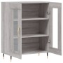 Aparador de madera de ingeniería gris Sonoma 69,5x34x90 cm de vidaXL, Aparadores - Ref: Foro24-827770, Precio: 85,99 €, Descu...