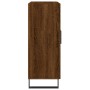 Aparador de madera de ingeniería marrón roble 69,5x34x90 cm de vidaXL, Aparadores - Ref: Foro24-827755, Precio: 95,86 €, Desc...