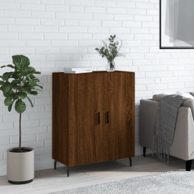 Oak brown engineered wood sideboard 69.5x34x90 cm by vidaXL, Sideboards - Ref: Foro24-827747, Price: 96,63 €, Discount: %