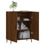 Aparador de madera de ingeniería marrón roble 69,5x34x90 cm de vidaXL, Aparadores - Ref: Foro24-827747, Precio: 96,63 €, Desc...