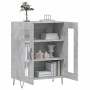 Aparador de madera de ingeniería gris hormigón 69,5x34x90 cm de vidaXL, Aparadores - Ref: Foro24-827784, Precio: 57,09 €, Des...