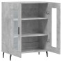 Aparador de madera de ingeniería gris hormigón 69,5x34x90 cm de vidaXL, Aparadores - Ref: Foro24-827808, Precio: 82,73 €, Des...