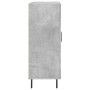 Aparador de madera de ingeniería gris hormigón 69,5x34x90 cm de vidaXL, Aparadores - Ref: Foro24-827808, Precio: 82,73 €, Des...