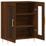 Aparador de madera de ingeniería marrón roble 69,5x34x90 cm de vidaXL, Aparadores - Ref: Foro24-827779, Precio: 85,61 €, Desc...