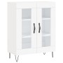 White engineered wood sideboard 69.5x34x90 cm by vidaXL, Sideboards - Ref: Foro24-827780, Price: 81,31 €, Discount: %