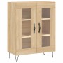 Aparador de madera de ingeniería roble Sonoma 69,5x34x90 cm de vidaXL, Aparadores - Ref: Foro24-827783, Precio: 77,20 €, Desc...