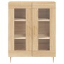 Aparador de madera de ingeniería roble Sonoma 69,5x34x90 cm de vidaXL, Aparadores - Ref: Foro24-827775, Precio: 86,02 €, Desc...