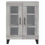 Aparador de madera de ingeniería gris Sonoma 69,5x34x90 cm de vidaXL, Aparadores - Ref: Foro24-827818, Precio: 90,77 €, Descu...