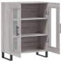 Aparador de madera de ingeniería gris Sonoma 69,5x34x90 cm de vidaXL, Aparadores - Ref: Foro24-827818, Precio: 90,77 €, Descu...