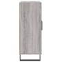 Aparador de madera de ingeniería gris Sonoma 69,5x34x90 cm de vidaXL, Aparadores - Ref: Foro24-827818, Precio: 90,77 €, Descu...