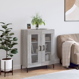 Sonoma gray engineered wood sideboard 69.5x34x90 cm by vidaXL, Sideboards - Ref: Foro24-827794, Price: 84,99 €, Discount: %