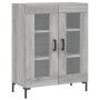 Aparador de madera de ingeniería gris Sonoma 69,5x34x90 cm de vidaXL, Aparadores - Ref: Foro24-827794, Precio: 84,99 €, Descu...