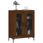 Aparador de madera de ingeniería marrón roble 69,5x34x90 cm de vidaXL, Aparadores - Ref: Foro24-827795, Precio: 82,66 €, Desc...