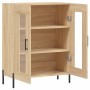 Aparador de madera de ingeniería roble Sonoma 69,5x34x90 cm de vidaXL, Aparadores - Ref: Foro24-827799, Precio: 86,54 €, Desc...