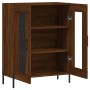 Aparador de madera de ingeniería marrón roble 69,5x34x90 cm de vidaXL, Aparadores - Ref: Foro24-827803, Precio: 89,42 €, Desc...