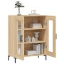 Aparador de madera de ingeniería roble Sonoma 69,5x34x90 cm de vidaXL, Aparadores - Ref: Foro24-827791, Precio: 86,39 €, Desc...