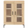 Aparador de madera de ingeniería roble Sonoma 69,5x34x90 cm de vidaXL, Aparadores - Ref: Foro24-827791, Precio: 86,39 €, Desc...