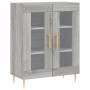 Aparador de madera de ingeniería gris Sonoma 69,5x34x90 cm de vidaXL, Aparadores - Ref: Foro24-827778, Precio: 85,61 €, Descu...