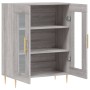 Aparador de madera de ingeniería gris Sonoma 69,5x34x90 cm de vidaXL, Aparadores - Ref: Foro24-827778, Precio: 85,61 €, Descu...