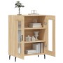 Aparador de madera de ingeniería roble Sonoma 69,5x34x90 cm de vidaXL, Aparadores - Ref: Foro24-827807, Precio: 89,36 €, Desc...