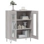 Aparador de madera de ingeniería gris Sonoma 69,5x34x90 cm de vidaXL, Aparadores - Ref: Foro24-827786, Precio: 84,18 €, Descu...