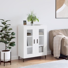 White engineered wood sideboard 69.5x34x90 cm by vidaXL, Sideboards - Ref: Foro24-827804, Price: 85,99 €, Discount: %