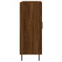 Engineered wood brown oak sideboard 69.5x34x90 cm by vidaXL, Sideboards - Ref: Foro24-827811, Price: 89,07 €, Discount: %