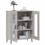 Aparador de madera de ingeniería gris Sonoma 69,5x34x90 cm de vidaXL, Aparadores - Ref: Foro24-827810, Precio: 85,99 €, Descu...