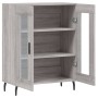 Aparador de madera de ingeniería gris Sonoma 69,5x34x90 cm de vidaXL, Aparadores - Ref: Foro24-827810, Precio: 85,99 €, Descu...