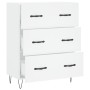 White engineered wood sideboard 69.5x34x90 cm by vidaXL, Sideboards - Ref: Foro24-827844, Price: 92,44 €, Discount: %