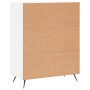 Cómoda madera de ingeniería blanco 69,5x34x90 cm de vidaXL, Cajoneras - Ref: Foro24-827820, Precio: 102,31 €, Descuento: %