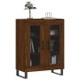 Aparador de madera de ingeniería marrón roble 69,5x34x90 cm de vidaXL, Aparadores - Ref: Foro24-827819, Precio: 88,89 €, Desc...