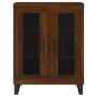 Aparador de madera de ingeniería marrón roble 69,5x34x90 cm de vidaXL, Aparadores - Ref: Foro24-827819, Precio: 88,89 €, Desc...