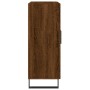 Aparador de madera de ingeniería marrón roble 69,5x34x90 cm de vidaXL, Aparadores - Ref: Foro24-827819, Precio: 88,89 €, Desc...