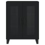 Engineered wood black sideboard 69.5x34x90 cm by vidaXL, Sideboards - Ref: Foro24-827813, Price: 92,14 €, Discount: %