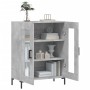 Aparador de madera de ingeniería gris hormigón 69,5x34x90 cm de vidaXL, Aparadores - Ref: Foro24-827792, Precio: 82,39 €, Des...