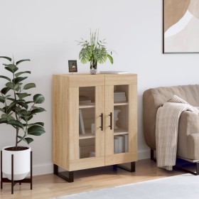 Sonoma Oak Engineered Wood Sideboard 69.5x34x90 cm by vidaXL, Sideboards - Ref: Foro24-827815, Price: 89,16 €, Discount: %