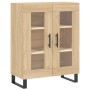 Aparador de madera de ingeniería roble Sonoma 69,5x34x90 cm de vidaXL, Aparadores - Ref: Foro24-827815, Precio: 89,59 €, Desc...