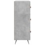 Engineered wood gray concrete dresser 69.5x34x90 cm by vidaXL, Drawers - Ref: Foro24-827824, Price: 108,03 €, Discount: %