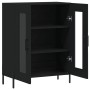 Aparador de madera de ingeniería negro 69,5x34x90 cm de vidaXL, Aparadores - Ref: Foro24-827797, Precio: 89,42 €, Descuento: %