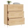 Sideboard aus Holzwerkstoff Sonoma Eiche 69,5x34x90 cm von vidaXL, Sideboards - Ref: Foro24-827839, Preis: 97,18 €, Rabatt: %