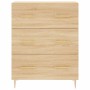 Aparador de madera de ingeniería roble Sonoma 69,5x34x90 cm de vidaXL, Aparadores - Ref: Foro24-827839, Precio: 97,18 €, Desc...