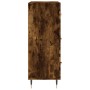 Aparador de madera de ingeniería roble ahumado 69,5x34x90 cm de vidaXL, Aparadores - Ref: Foro24-827833, Precio: 92,02 €, Des...